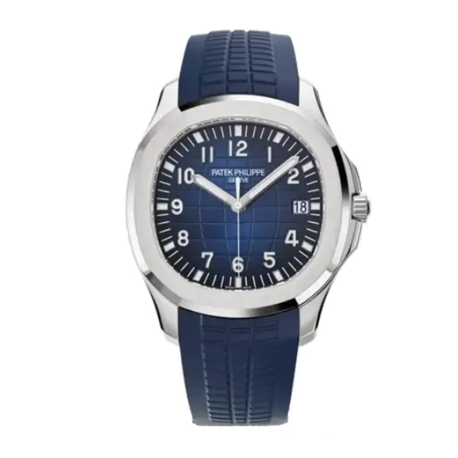patek-philippe-white-gold-replica-1-3.webp Patek Philippe Aquanaut White Gold Blue Dial 5168G-001 Perfect Duplicate 1:1 - Image 1