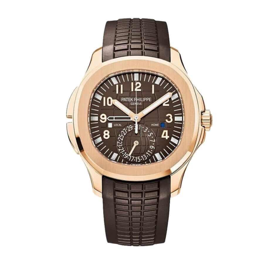 patek-travel-time-replica-1.webp Patek Philippe Aquanaut Travel Time “GMT” 5164 Handcrafted Replica Edition - Image 1
