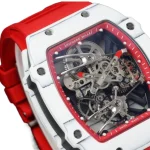 Richard Mille RM 27-02 Tourbillon “Rafael Nadal” Red Rubber Exceptional Replica 1:1 - Image 2