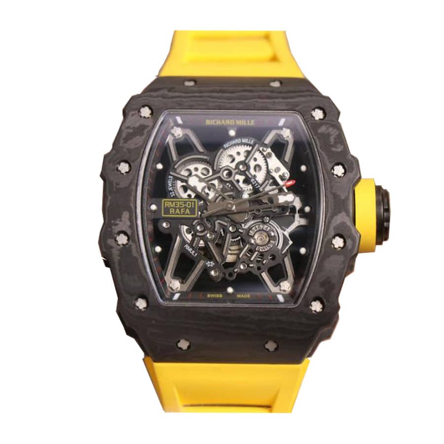 richard-mille-rm35-01-rafa-kv-v2-carbon-skeleton-dial-replica.jpg Richard Mille RM 35-01 “Rafael Nadal” Handcrafted Replica Edition - Image 1