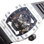 Richard Mille RM 52-01 Tourbillon “Skull” White True Replica 1:1 - Image 3