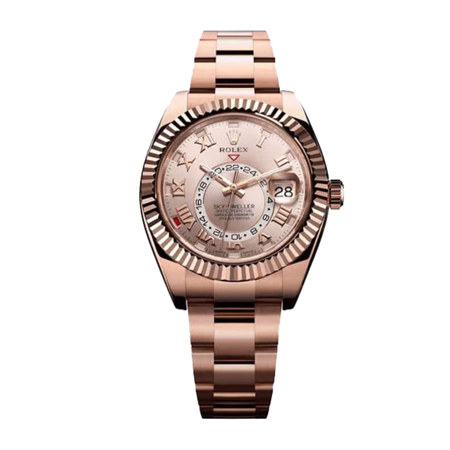 rolex-326935-replica-2-1.webp Rolex Sky-Dweller 326935 “Everose Gold” Handcrafted Replica Edition - Image 1