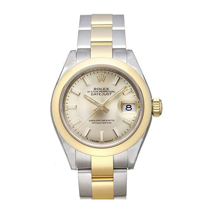 rolex-datejust-279163-steel-yellow-gold-automatic-silver-dial-replica.jpg Rolex Lady-Datejust Two-Tone 279163-0002 1:1 Clone Edition - Image 1