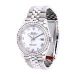 Rolex Datejust 126284RBR “White Roman Dial” Ultra Luxury Clone - Image 2