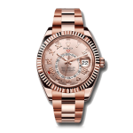 Rolex Sky-Dweller 326935 “Everose Gold” Deluxe Copy Quality